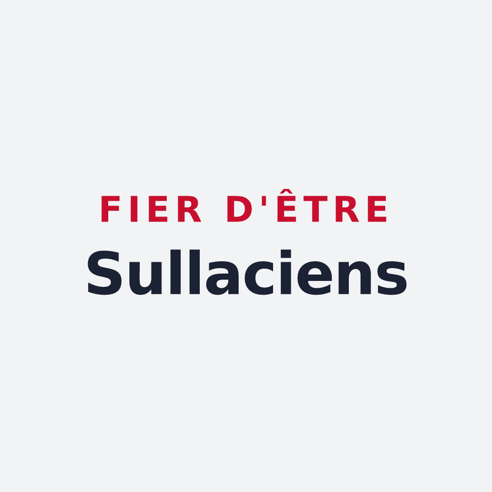 Poster « Fier d'être Sullaciens » — design pour Seuilly