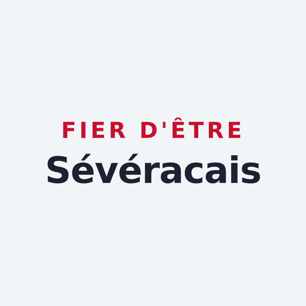 Poster « Fier d'être Sévéracais » — design pour Sévérac