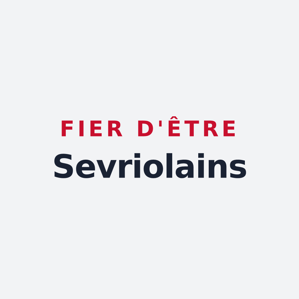 Poster « Fier d'être Sevriolains » — design pour Sevrier