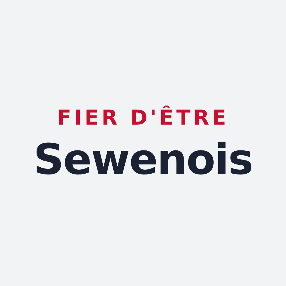 Poster « Fier d'être Sewenois » — design pour Sewen
