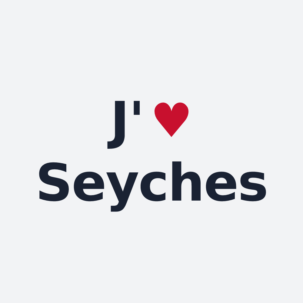 Poster personnalisé Seyches — design J'aime Seyches
