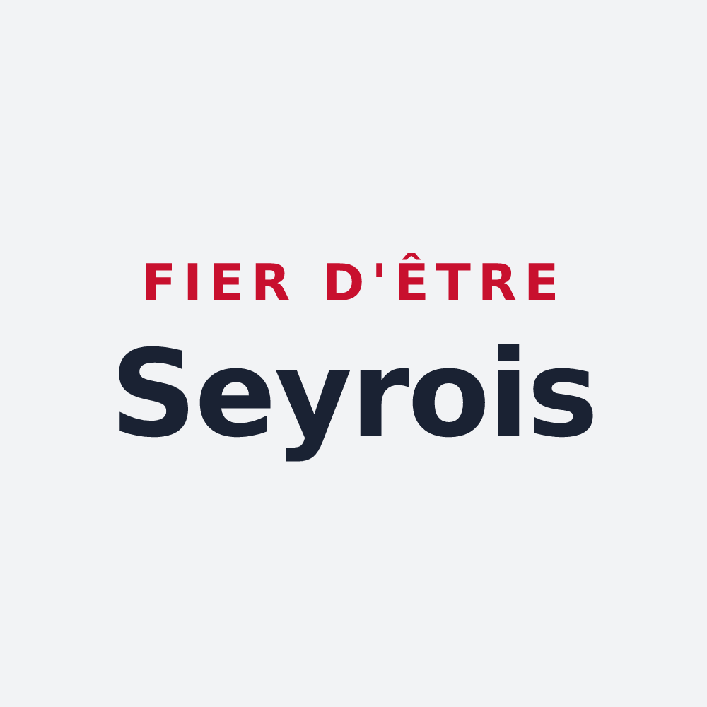 Poster « Fier d'être Seyrois » — design pour Seyre