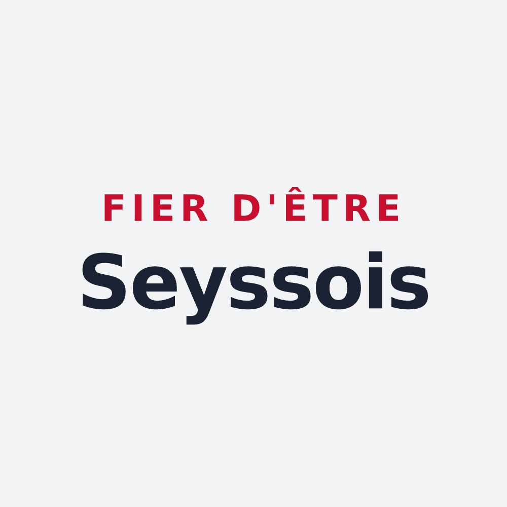 Poster « Fier d'être Seyssois » — design pour Seysses-Savès