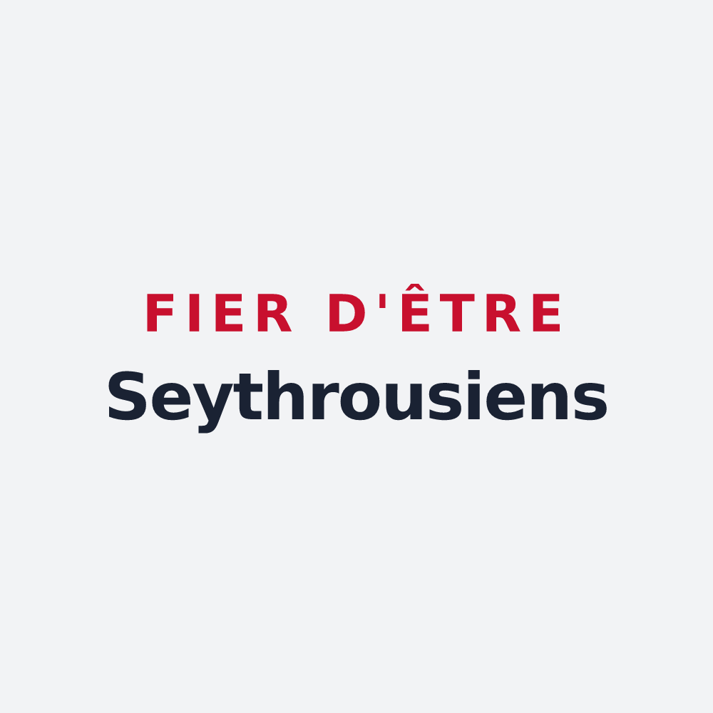 Poster « Fier d'être Seythrousiens » — design pour Seytroux
