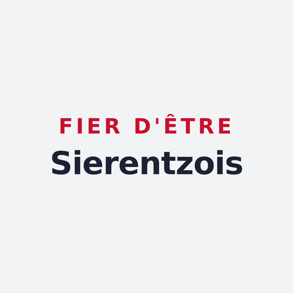 Poster « Fier d'être Sierentzois » — design pour Sierentz