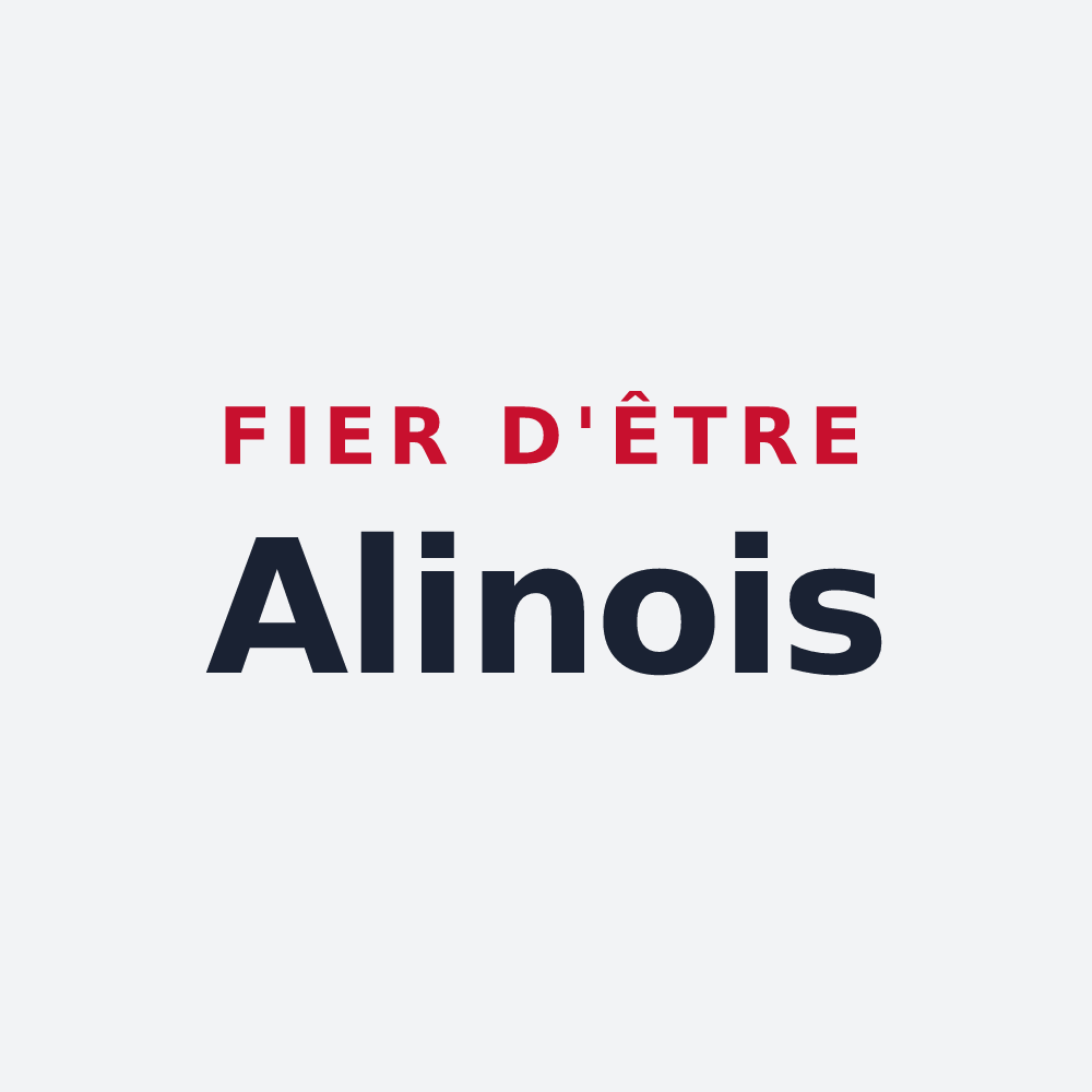 Poster « Fier d'être Alinois » — design pour Sigalens
