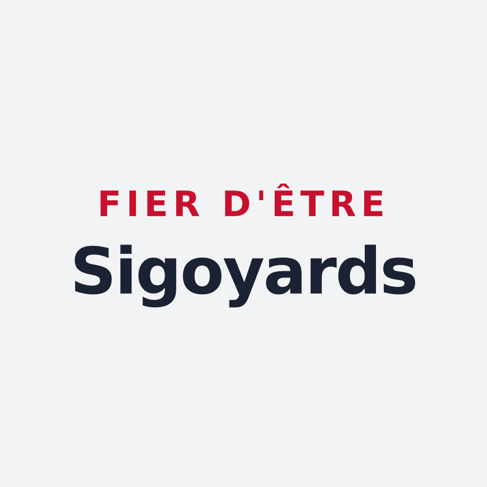 Poster « Fier d'être Sigoyards » — design pour Sigoyer