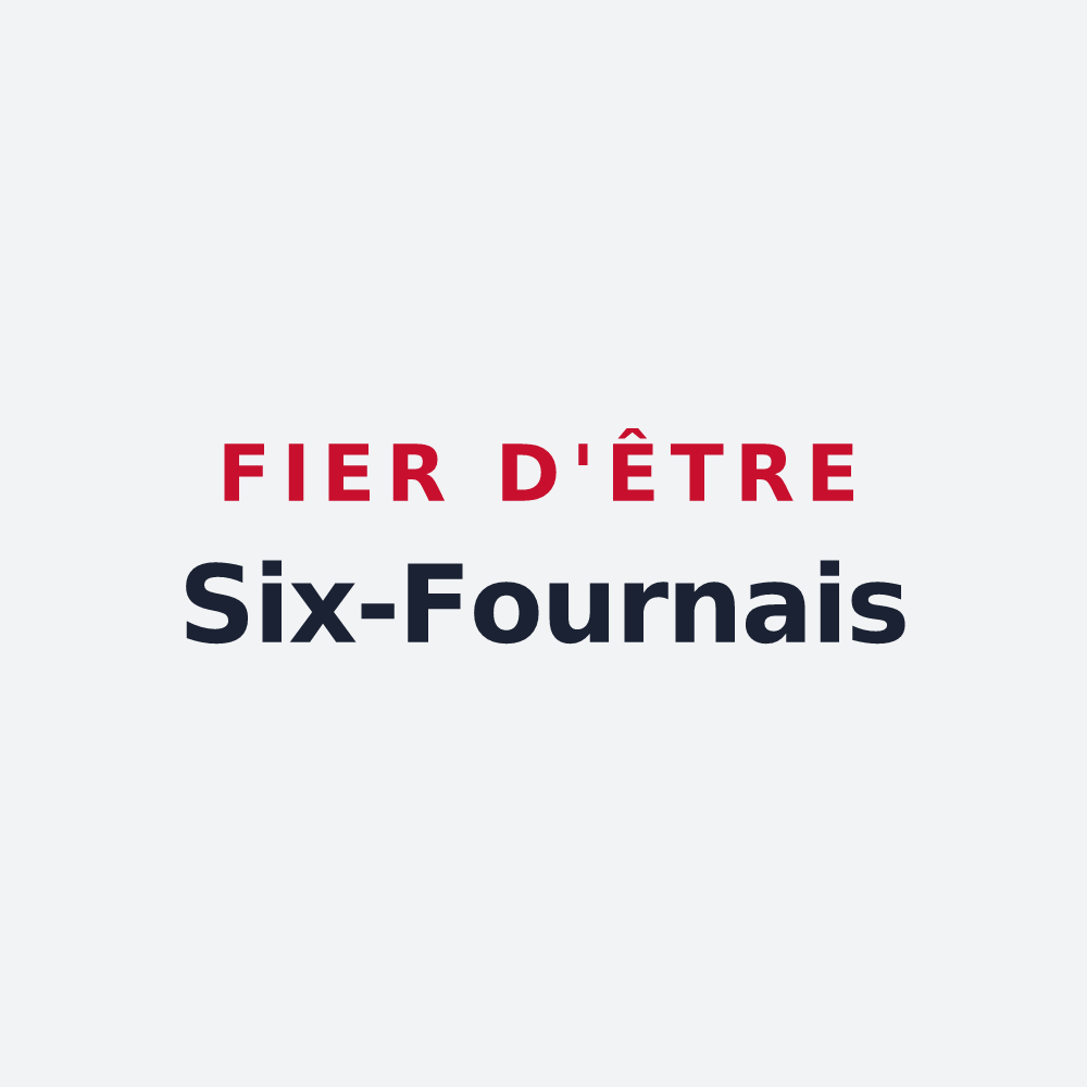 Poster « Fier d'être Six-Fournais » — design pour Six-Fours-les-Plages