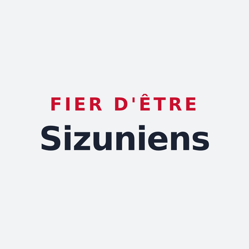 Poster « Fier d'être Sizuniens » — design pour Sizun