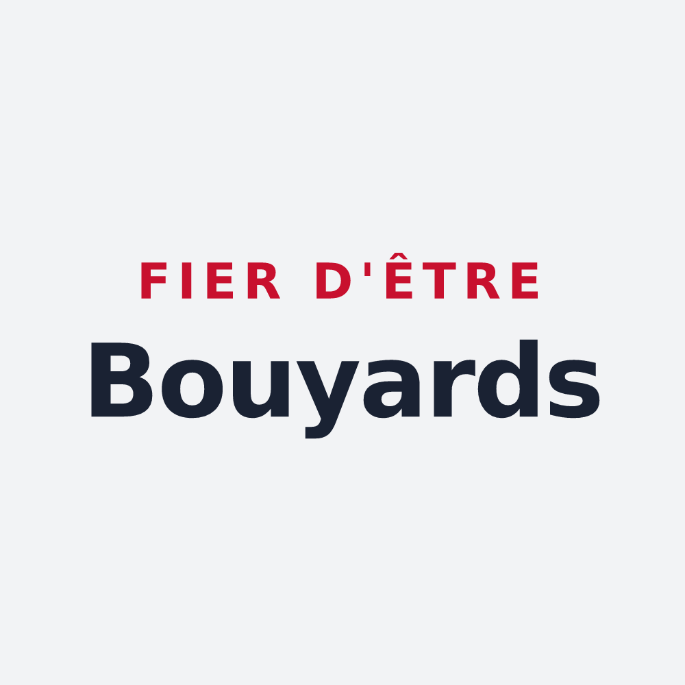 Poster « Fier d'être Bouyards » — design pour Soisy-Bouy