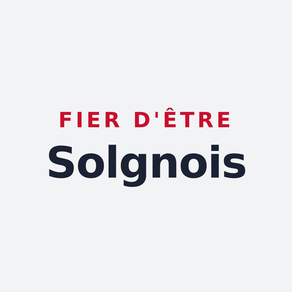 Poster « Fier d'être Solgnois » — design pour Solgne