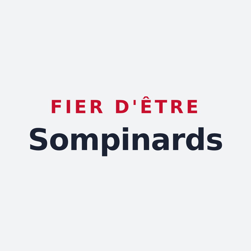 Poster « Fier d'être Sompinards » — design pour Sommepy-Tahure