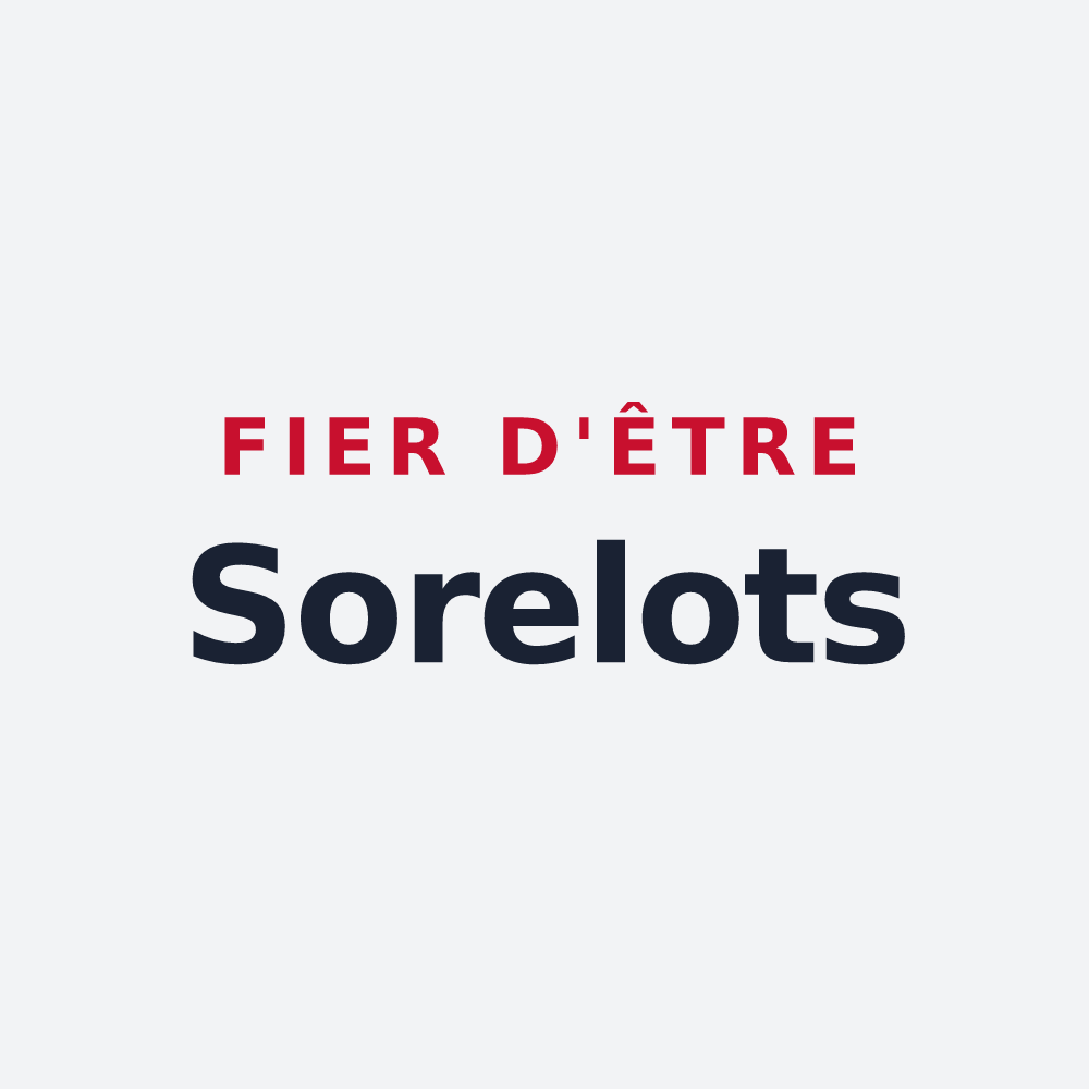 Poster « Fier d'être Sorelots » — design pour Sorel-en-Vimeu