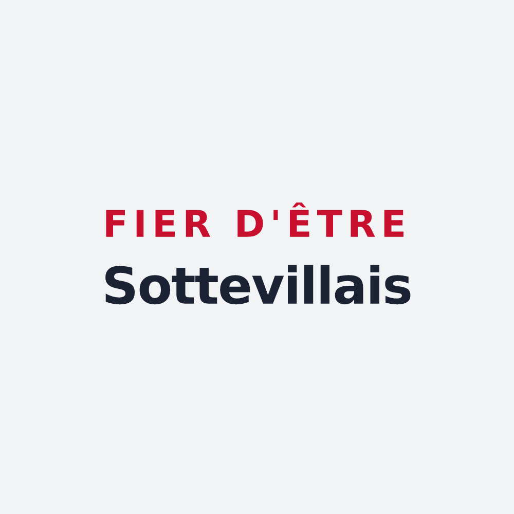 Poster « Fier d'être Sottevillais » — design pour Sotteville-sur-Mer