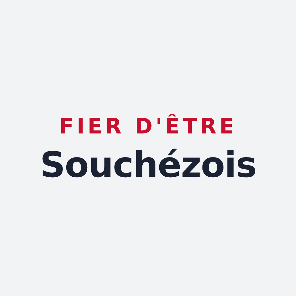 Poster « Fier d'être Souchézois » — design pour Souchez