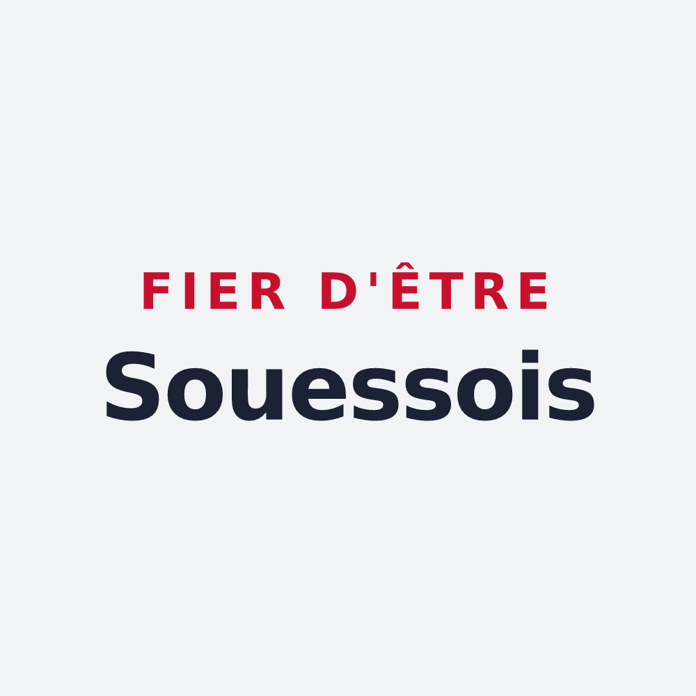 Poster « Fier d'être Souessois » — design pour Soues