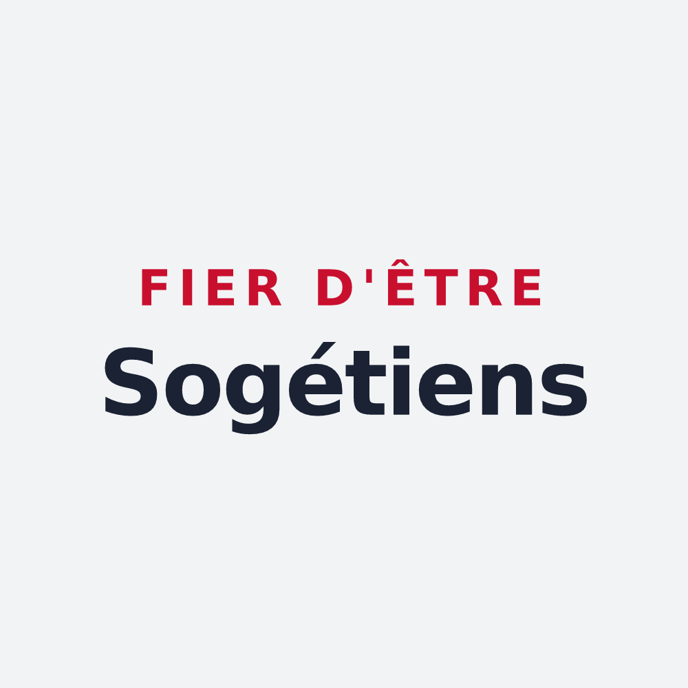 Poster « Fier d'être Sogétiens » — design pour Sougé