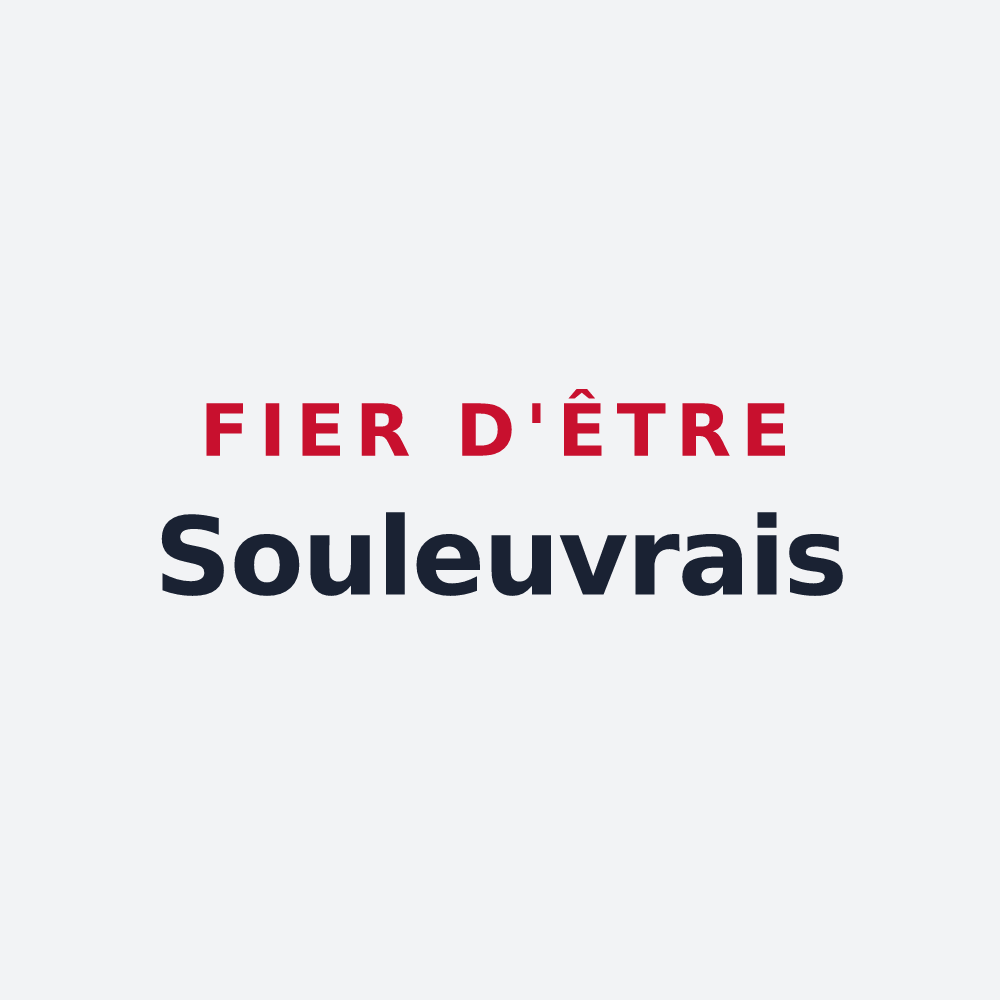 Poster « Fier d'être Souleuvrais » — design pour Souleuvre en Bocage