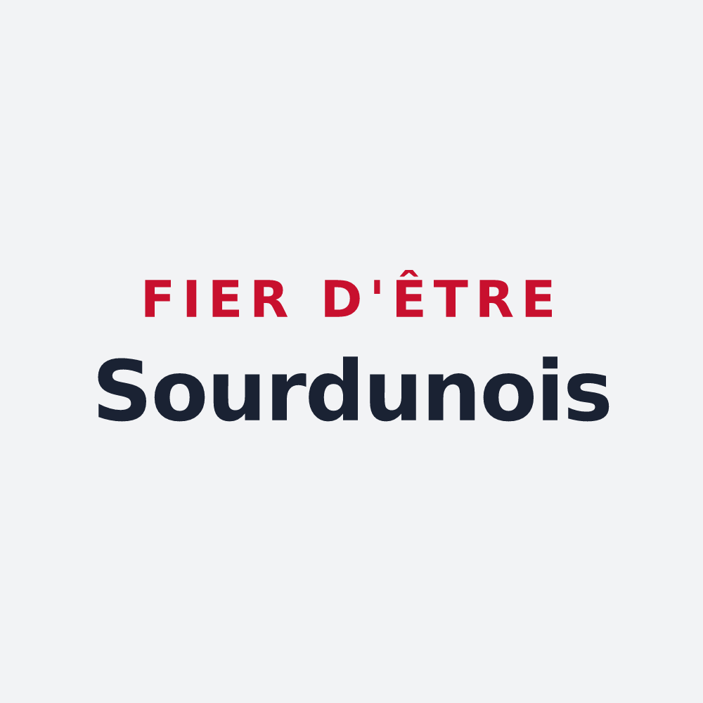Poster « Fier d'être Sourdunois » — design pour Sourdun
