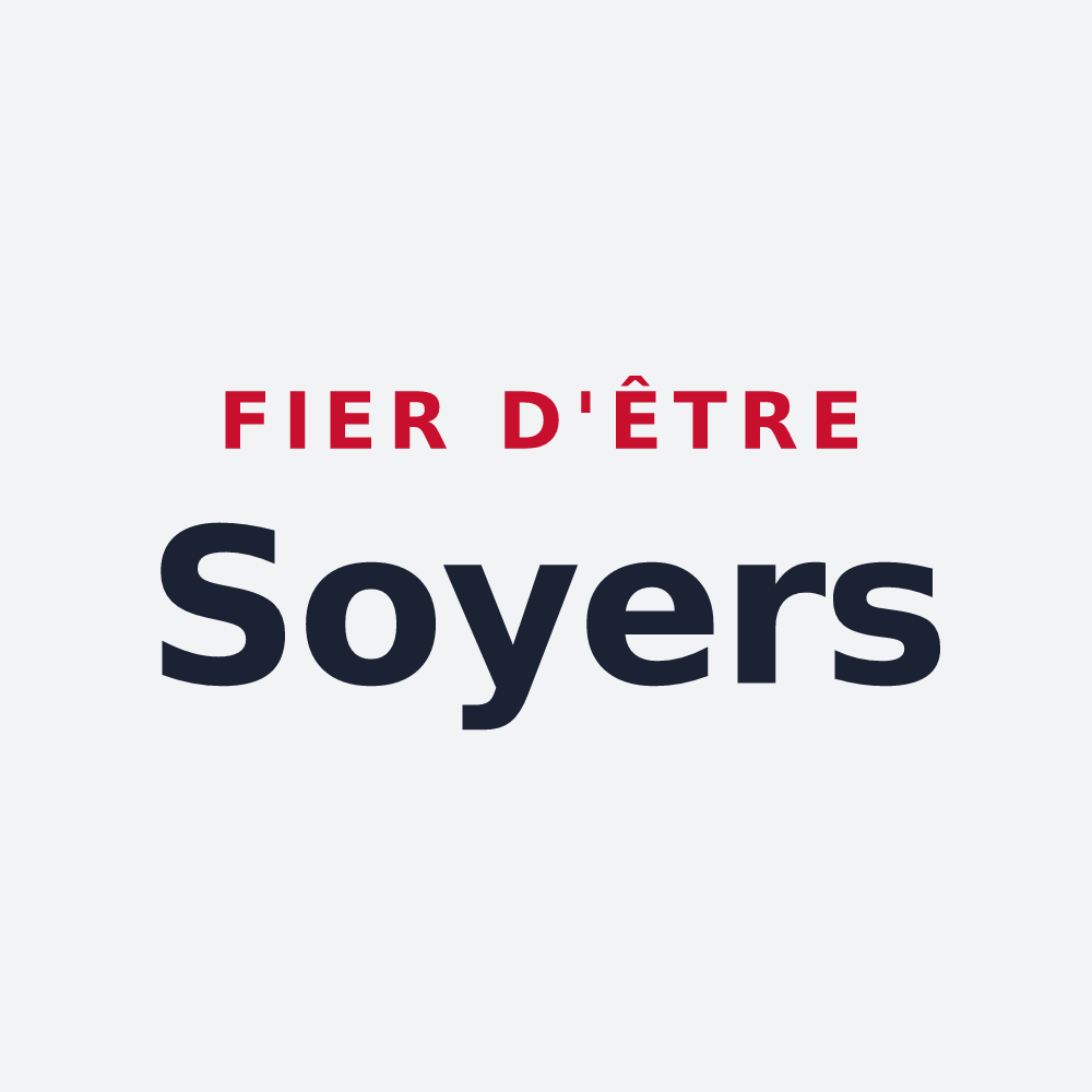 Poster « Fier d'être Soyers » — design pour Soyers