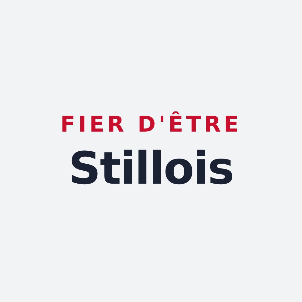 Poster « Fier d'être Stillois » — design pour Still