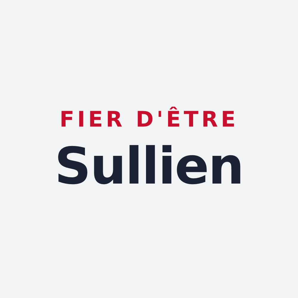 Poster « Fier d'être Sullien » — design pour Sully