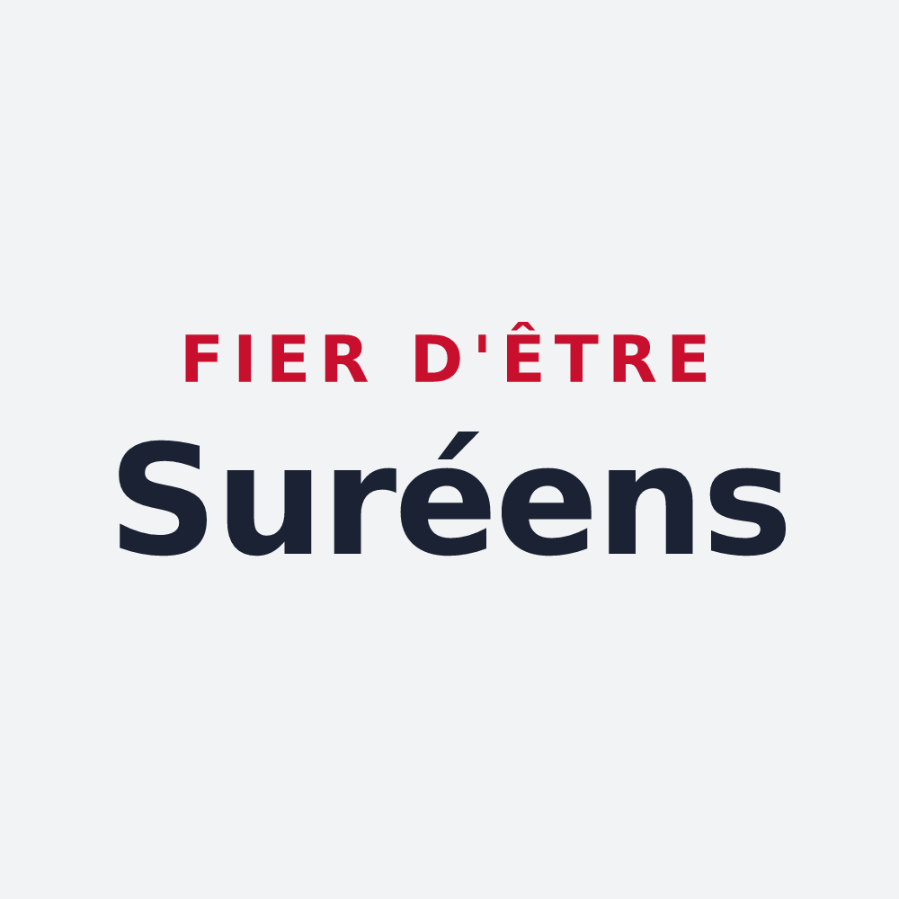 Poster « Fier d'être Suréens » — design pour Suré