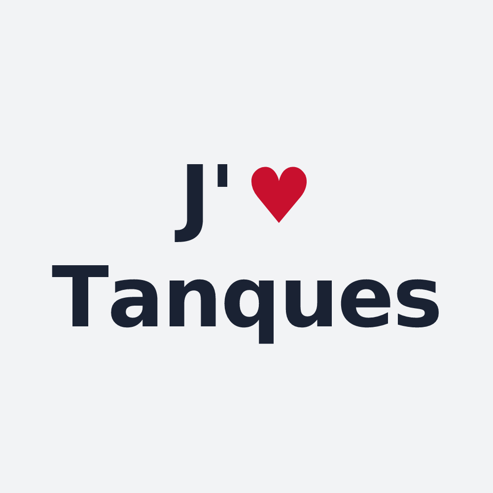 Poster personnalisé Tanques — design J'aime Tanques