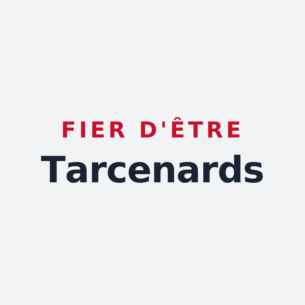 Poster « Fier d'être Tarcenards » — design pour Tarcenay-Foucherans