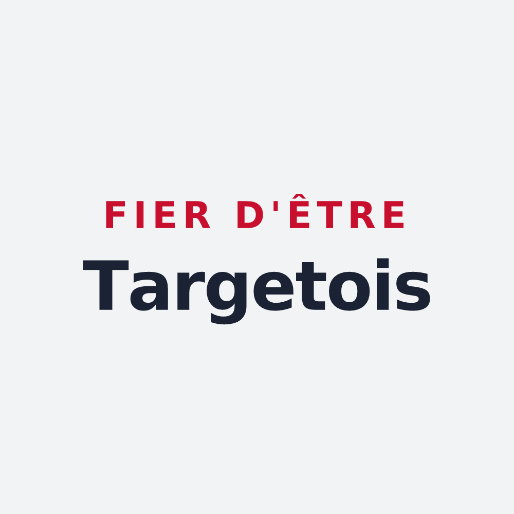 Poster « Fier d'être Targetois » — design pour Target