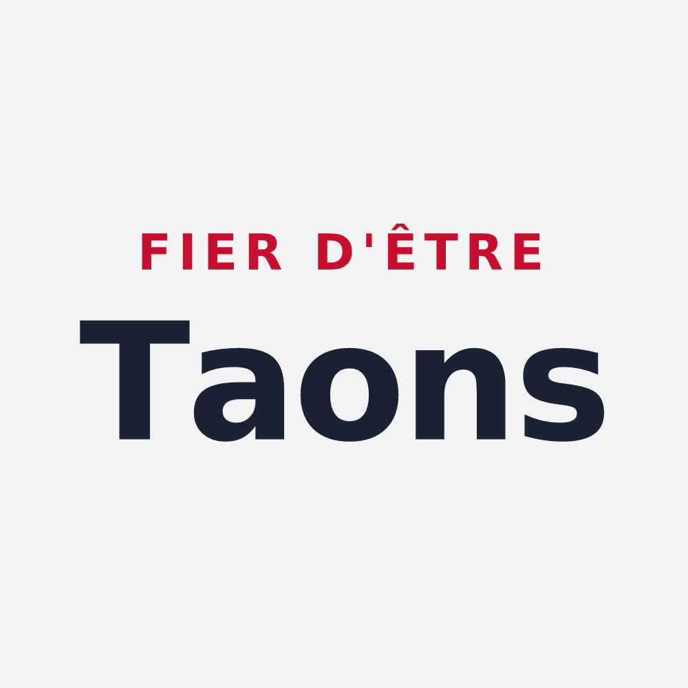 Poster « Fier d'être Taons » — design pour Tarzy