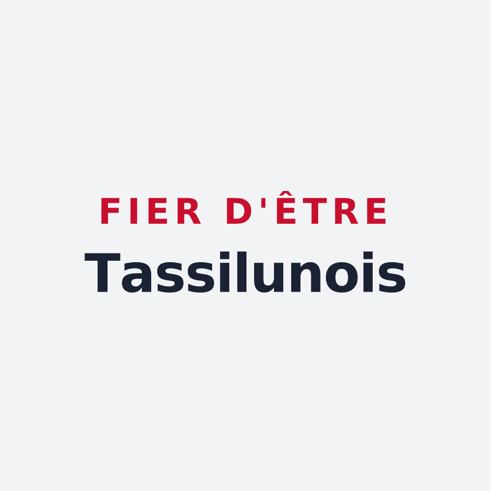 Poster « Fier d'être Tassilunois » — design pour Tassin-la-Demi-Lune