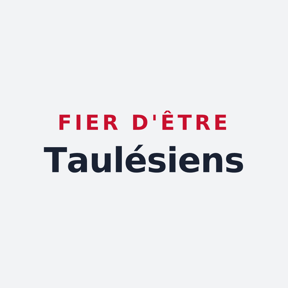 Poster « Fier d'être Taulésiens » — design pour Taulé