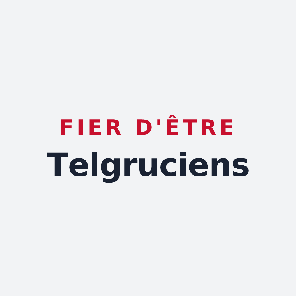 Poster « Fier d'être Telgruciens » — design pour Telgruc-sur-Mer