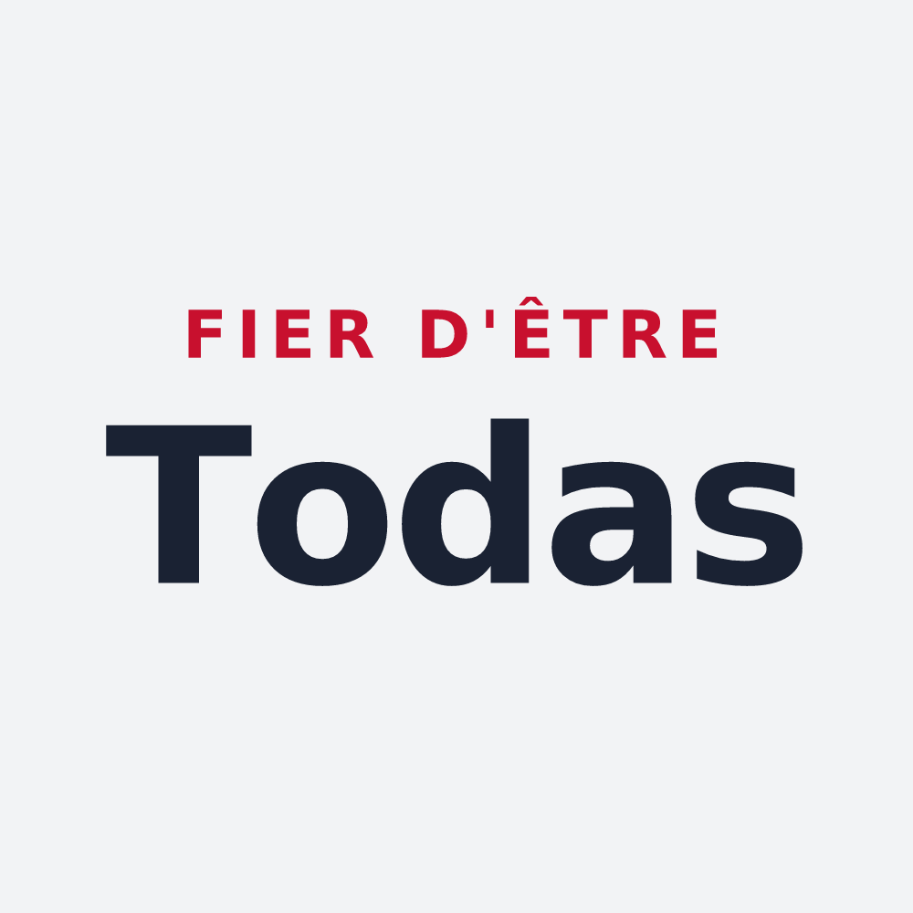Poster « Fier d'être Todas » — design pour Tendon
