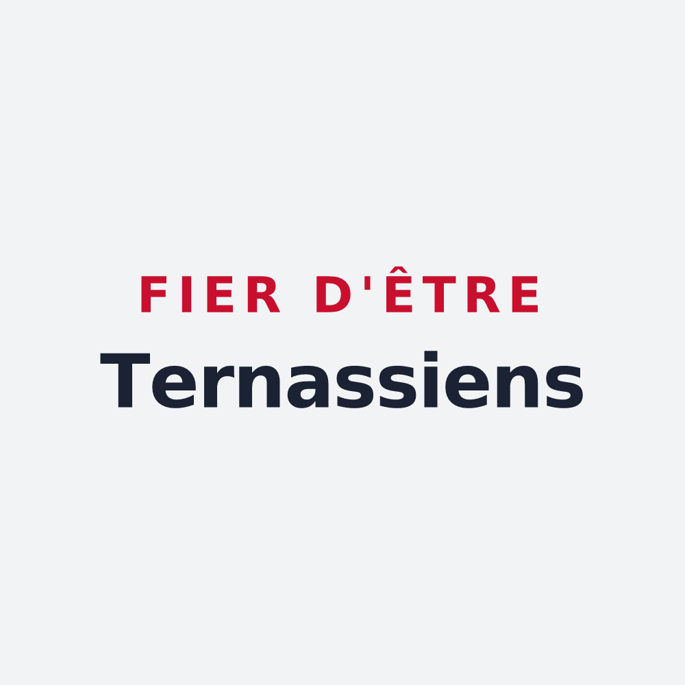 Poster « Fier d'être Ternassiens » — design pour Ternat