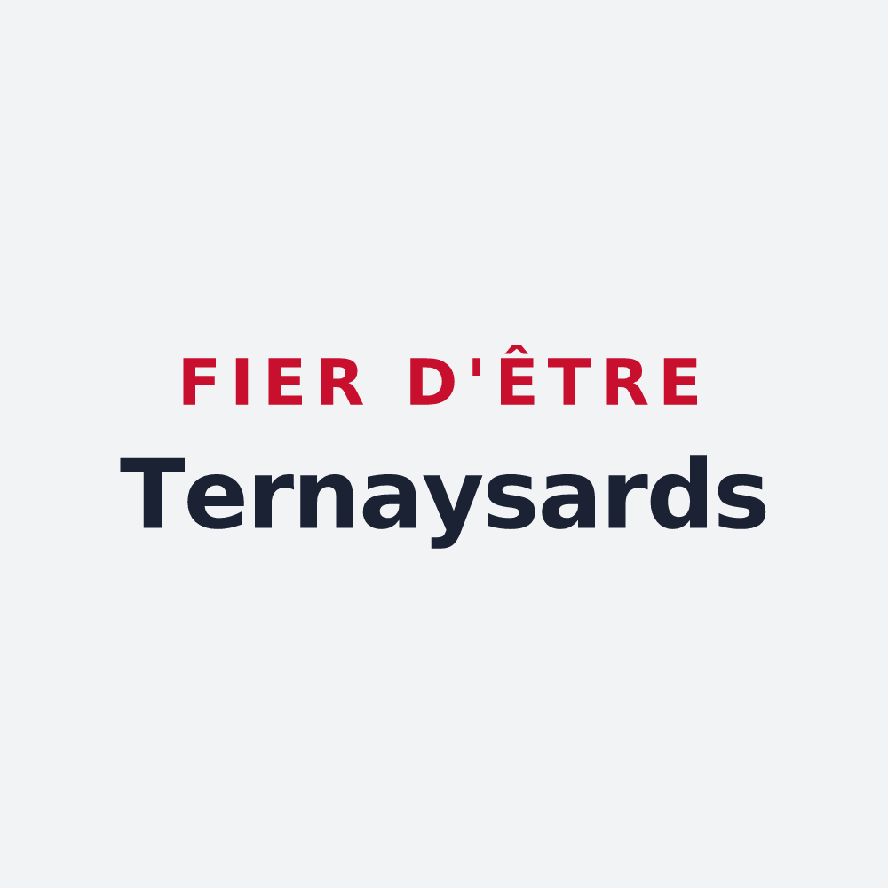 Poster « Fier d'être Ternaysards » — design pour Ternay