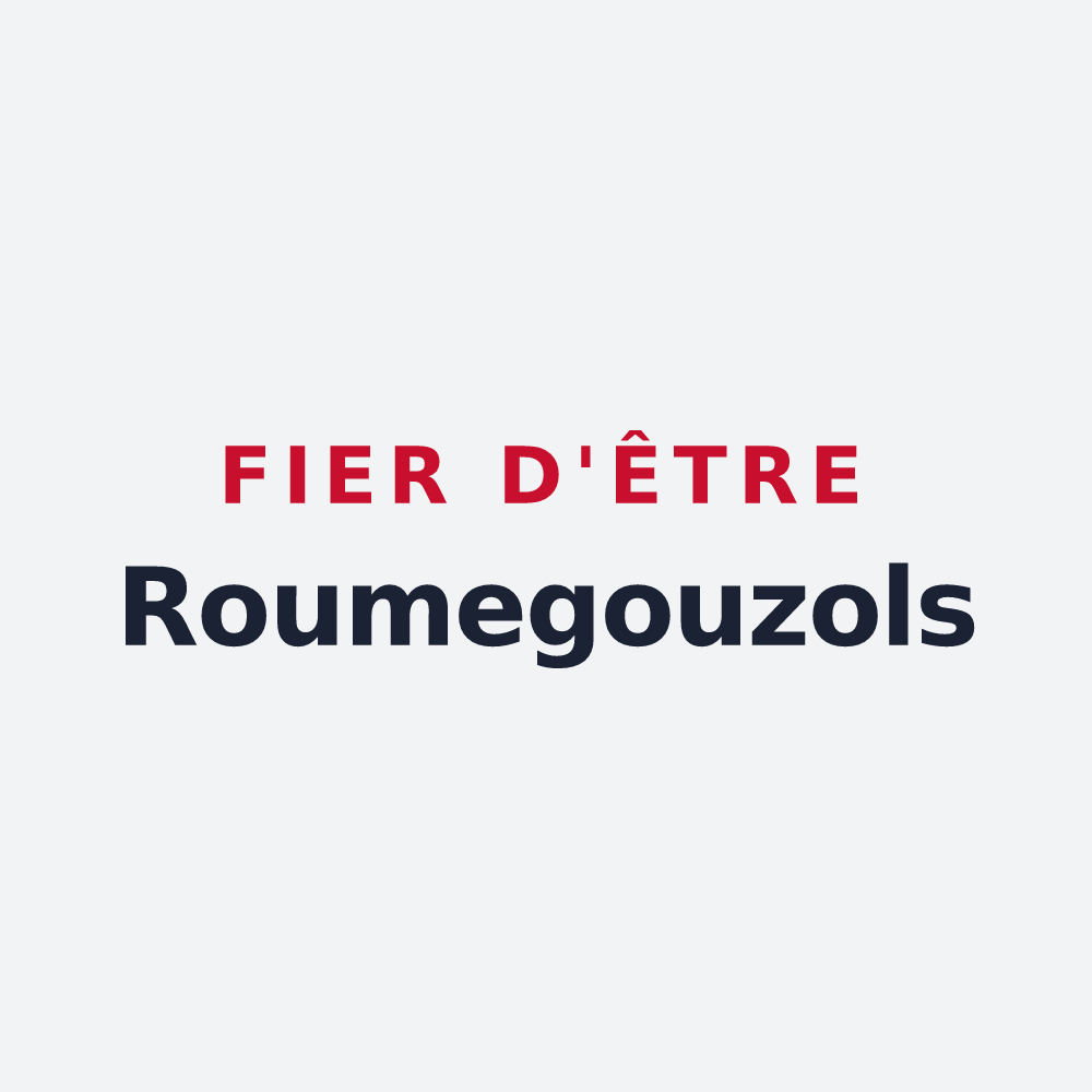 Poster « Fier d'être Roumegouzols » — design pour Terre-de-Bancalié