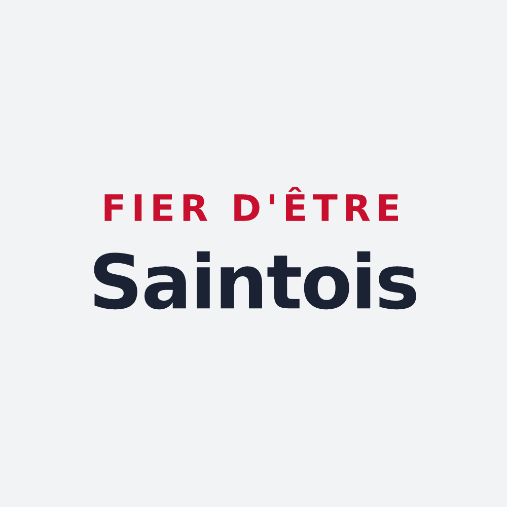 Poster « Fier d'être Saintois » — design pour Terre-de-Bas