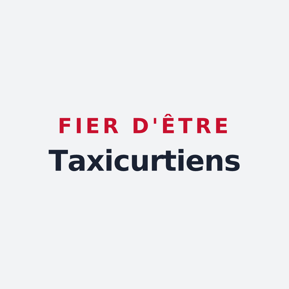 Poster « Fier d'être Taxicurtiens » — design pour Tessancourt-sur-Aubette