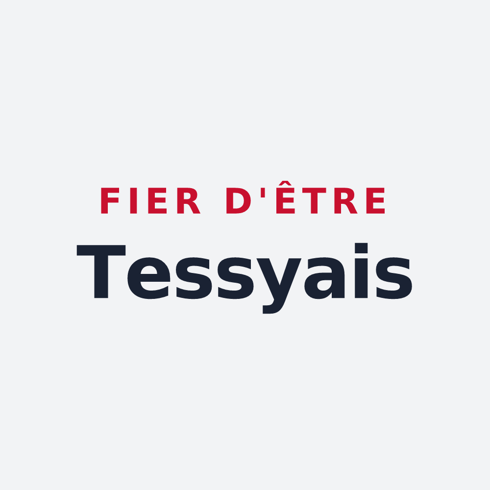 Poster « Fier d'être Tessyais » — design pour Tessy-Bocage