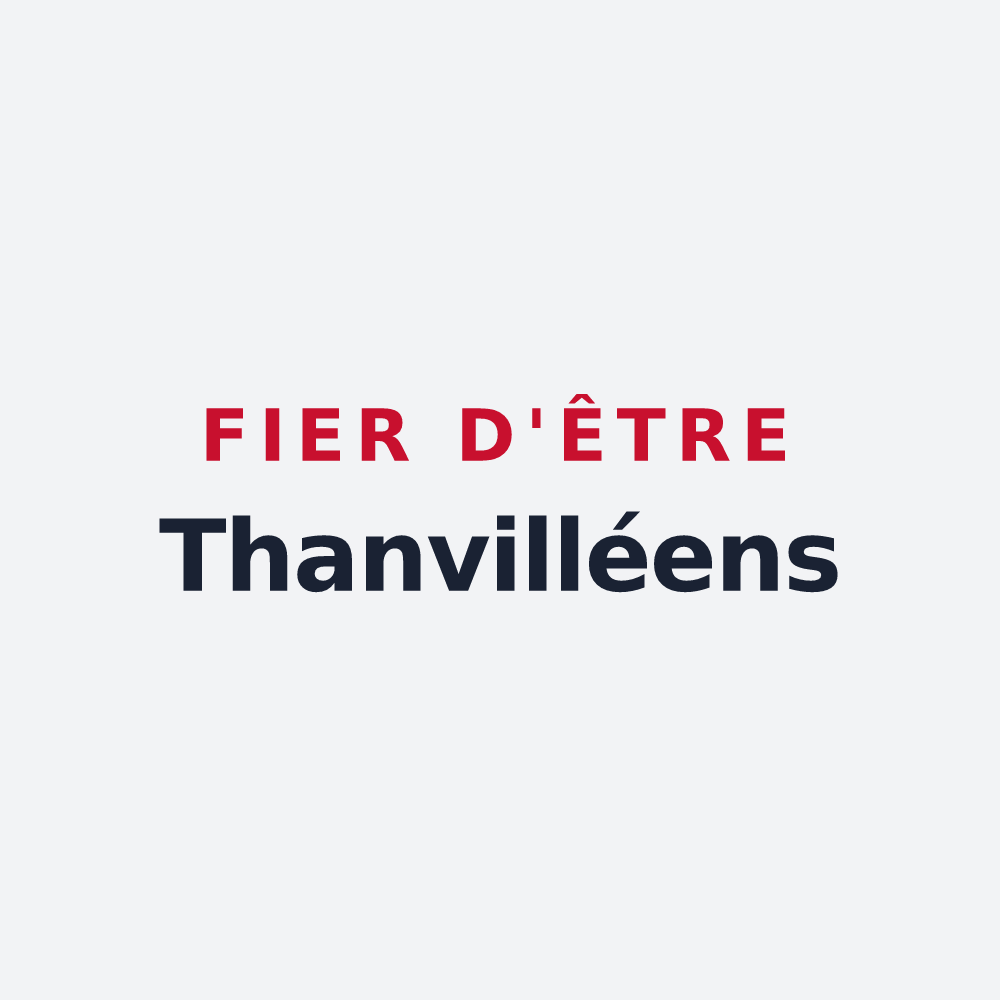 Poster « Fier d'être Thanvilléens » — design pour Thanvillé