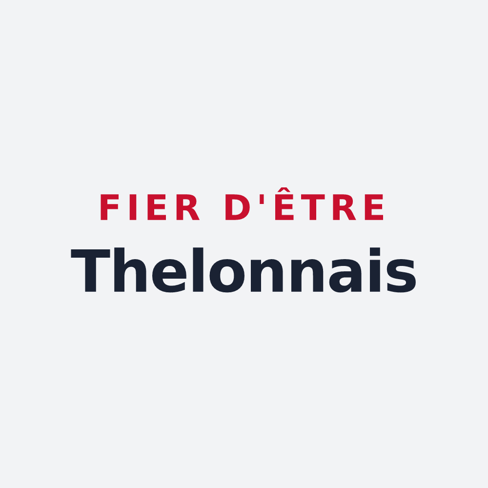 Poster « Fier d'être Thelonnais » — design pour Thelonne