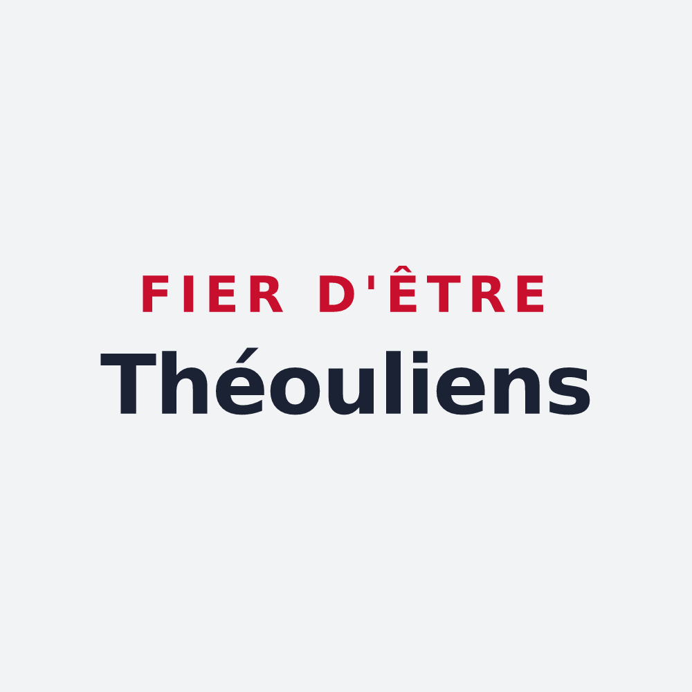 Poster « Fier d'être Théouliens » — design pour Théoule-sur-Mer