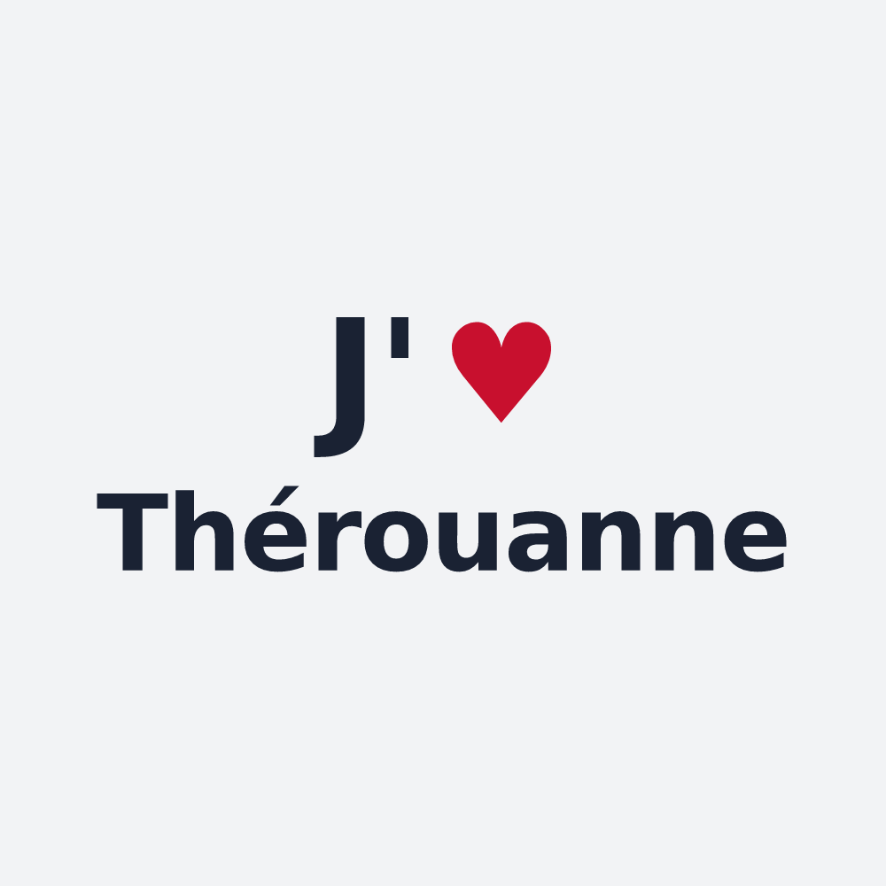 Poster personnalisé Thérouanne — design J'aime Thérouanne