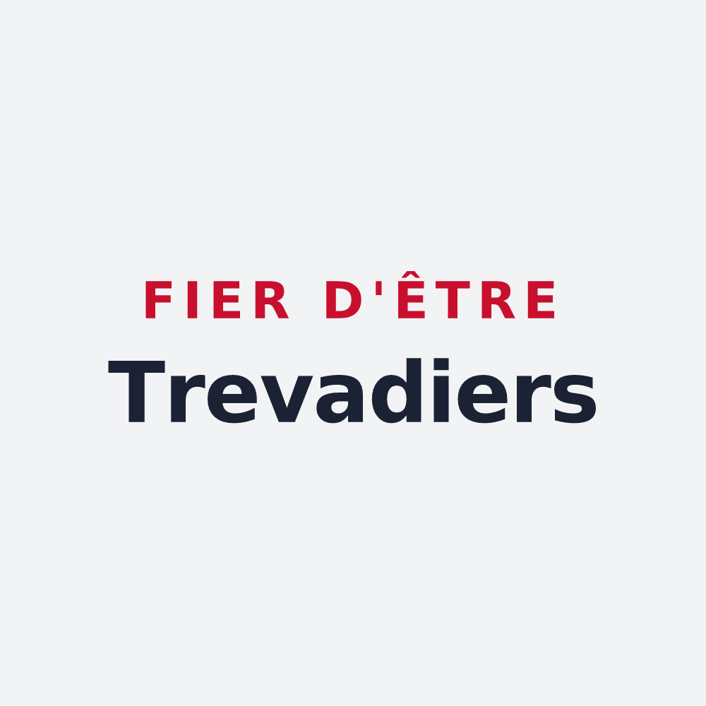 Poster « Fier d'être Trevadiers » — design pour Thervay