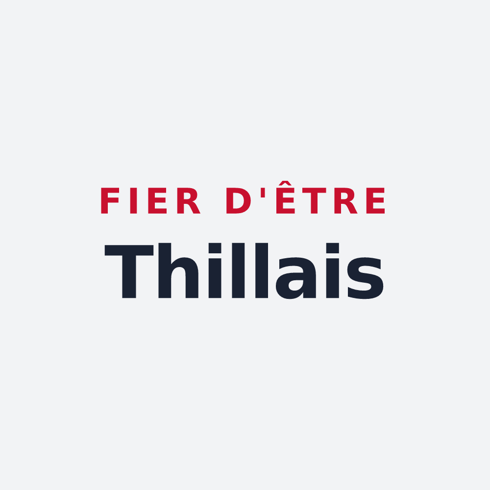 Poster « Fier d'être Thillais » — design pour Thil-Manneville