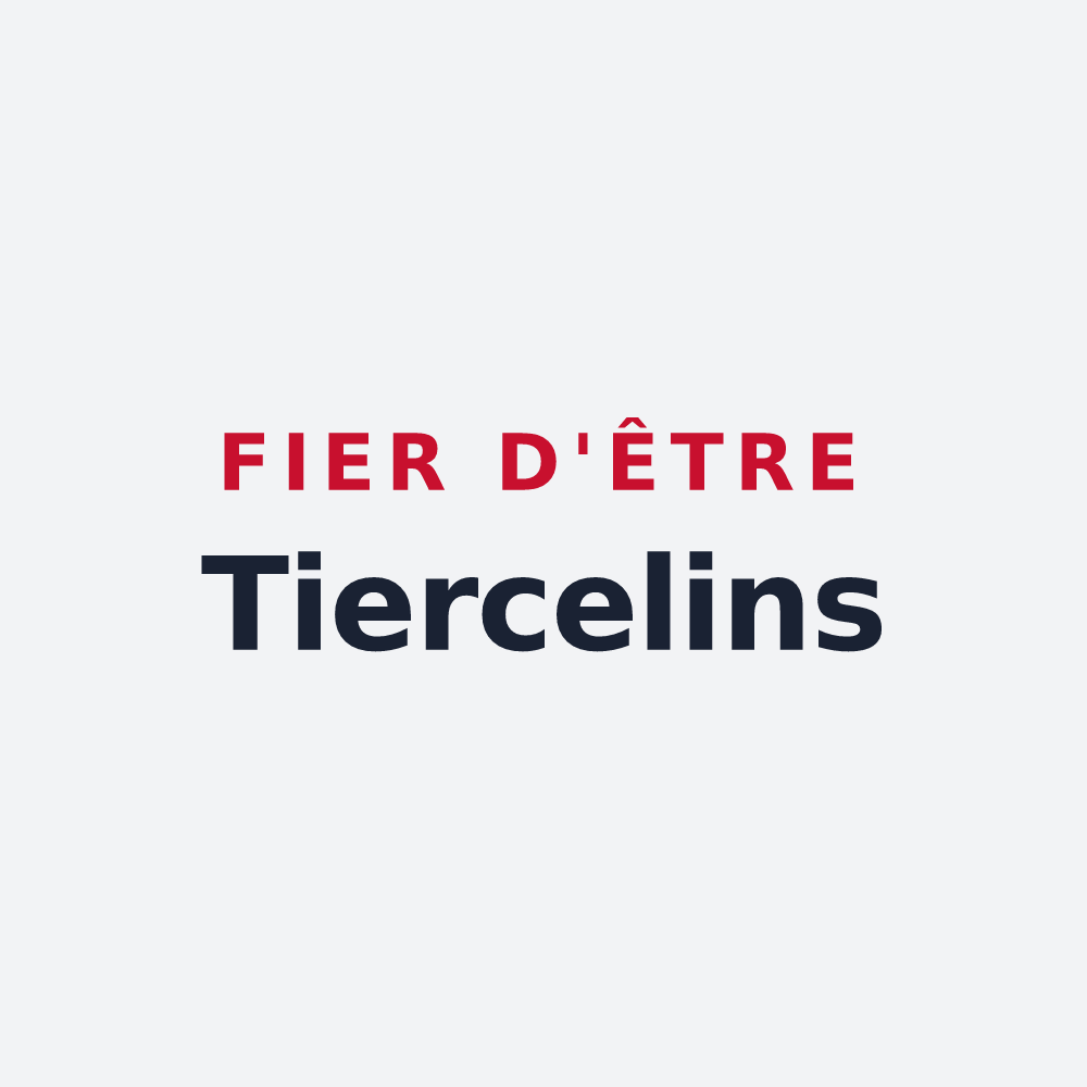 Poster « Fier d'être Tiercelins » — design pour Tiercelet