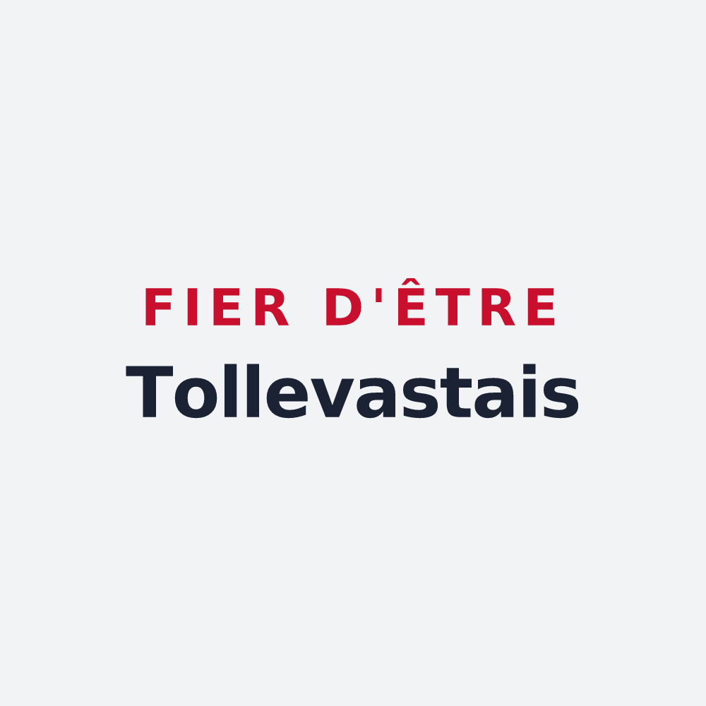 Poster « Fier d'être Tollevastais » — design pour Tollevast