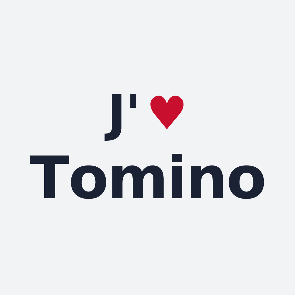 Poster personnalisé Tomino — design J'aime Tomino